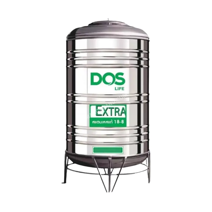 ถังเก็บน้ําสแตนเลส 1600 ลิตร DOS ทรงก้นนูน รุ่น DST1600EX